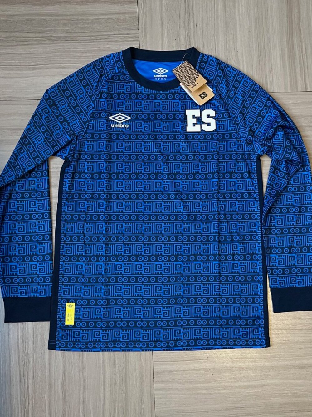 El Salvador Umbro 2023 Pre Match Long Sleeve Jersey Camiseta | BNWT | Size XL